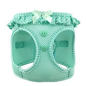 Teal Polka Dot Ruffle