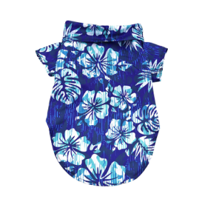 Hawaiian Camp Shirt - Vintage Hibiscus