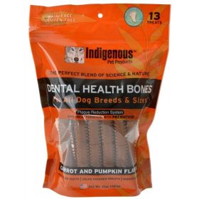 Indigenous Dental Health Bones Carrot & Pumpkin Flavor